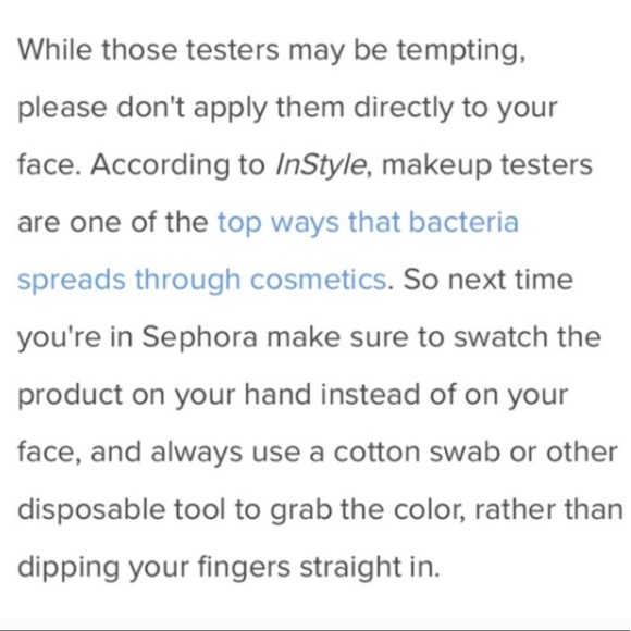 OPENED OR USED MAKEUP IS NOT SAFE! PLEASE READ - Picture 3 of 5